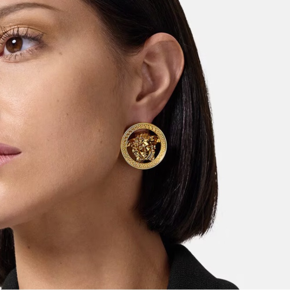 VERSACE Large Medusa Stud Earrings